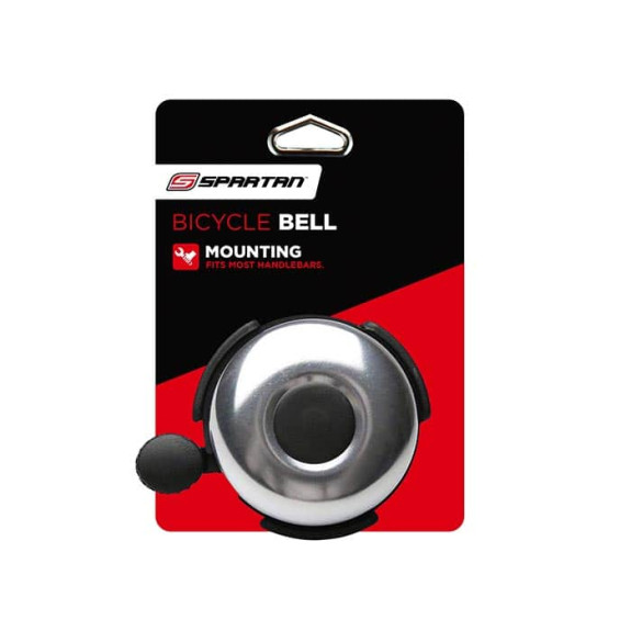 Spartan Bicycle Bell - Silver